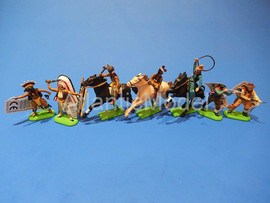 Солдатики 1/32 Britains Конные пешие индейцы ковбо 2
