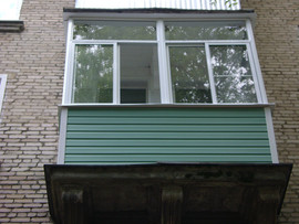 Oстекление балконов за 1 день. +7 915 037-86-39 2