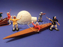 Солдатики 1/32 Timpo Эскимосы Десятый Оригинал 5