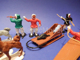 Солдатики 1/32 Timpo Эскимосы Девятый Оригинал 7