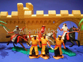 Солдатики 1/32 Timpo Арабы Шестой набор 6 фигур
