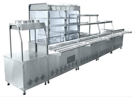 Монтаж линий раздачи