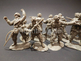 Солдатики 1/32 CONTE US парашютисты 16 шт set 1 5