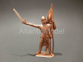 Солдатики 1/32 Jecsan Крестоносец с знаменем