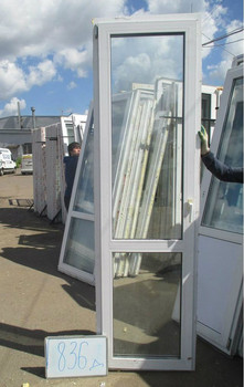 2440 (в) х 700 (ш) БУ дверь пвх № д836