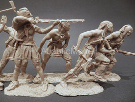 Солдатики 1/32 Barzso Гуроны шесть фигур №2 #7 9