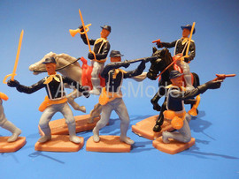 Солдатики 1/32 Plasty Армия Федерации Кавалерия 6 5