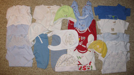 Вещи детские пакетом 3-6 мес.