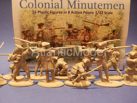 Солдатики 1/32 Barzso Американские патриоты Первый 9
