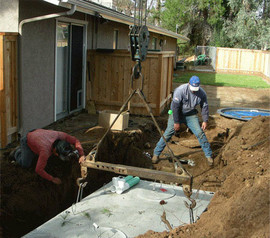 Укладка канализации