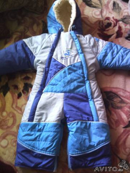 Комбинезон зимний детский.
