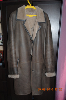 Дубленка из натуральной кожи за 5000р