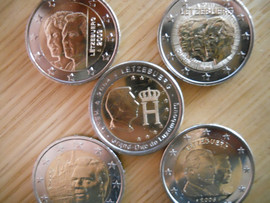 Продаю. Евро.Памятная монета. 2 евро. Люксембург 2011г. 2