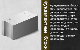 Фундаментные блоки ФБС 24-4-6