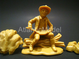 Солдатики 1/32 Atlantic Баффало Билл у костра