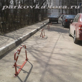 Парковочные барьеры, блокираторы, ограждения для парковки. 9
