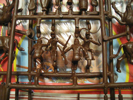 Солдатики 1/32 Atlantic Обоз US Индейцы Ковбои 4