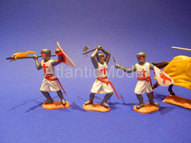Солдатики 1/32 Timpo Рыцари Четвертый набор 4 шт 3
