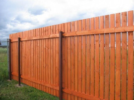 Забор из профнастила 3