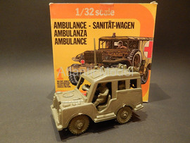 Солдатики 1/32 Atlantic Медицинский джип США 6