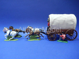 Солдатики 1/32 DSG Британский обоз Napoleonic 2