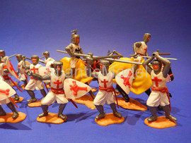 Солдатики 1/32 Timpo Рыцари Первый набор 18 шт 7