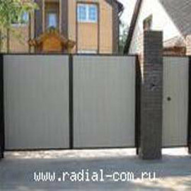 Одностенные автоматические гаражные ворота Hormann