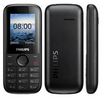 Новый Philips E120 Black (2сим, Ростест, оригинал)