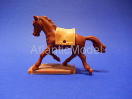 Солдатики 1/32 Plasty Лошади Две фигуры Седла 2