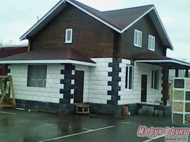 Комплект готовых стеновых блоков для строения дома,бани,хозблока