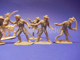 Солдатики 1/32 Hofler 7 Кавалерия Третий Серый 11 9