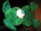 Мышь зелёная большая оригинальная мягкая игрушка