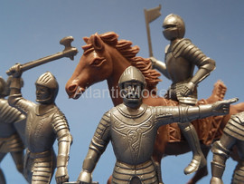 солдатики 1 32 Marx Рыцари 7 солдатиков в 7 позах 54 мм