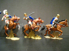 Солдатики 1/32 DSG Конные преторианцы 4 фигуры 6