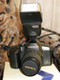 Продаю фотоаппарат Yashica109 SLR, объектив Soligor, вспышка Yas