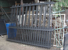 заборные секции кованые