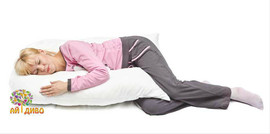 U-образная подушка для беременных и кормящих "Лайк"