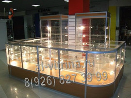 стеклянная витрина 5