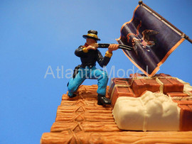 Солдатики 1/32 DSG Плот армии Федерации ACW