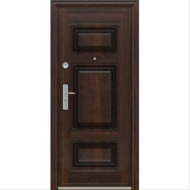 Продам входную металлическую дверь (левую) б/у