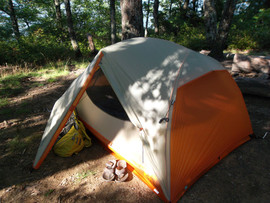 топовая палатка Big Agnes Copper Spur Ul2. вес 1,43 кг. 4