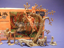 Солдатики 1/32 BUM Тарзан - король джунглей
