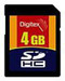 Карта памяти SD HC 4 Гб Digitex Class 2