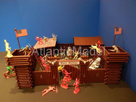 Солдатики 1/32 Hofler Форт Даллас Вестерн 4