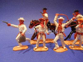 Солдатики 1/32 Timpo Ковбои Двадцать пятый 8 шт