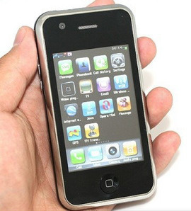 китайский телефон с GPS TV WIFI копия Айфон F 030 GPS mini