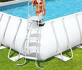 Каркасный надувной бассейн Bestway Luxe 549x276x132 по летней ак 4