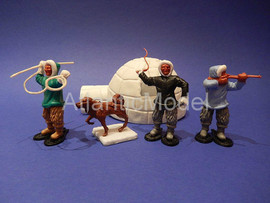 Солдатики 1/32 Timpo Эскимосы Шестой Оригинал 4