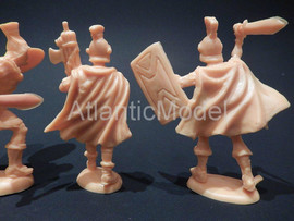 Солдатики 1/32 Atlantic Имперский легион 4 фигуры 4 позы 7