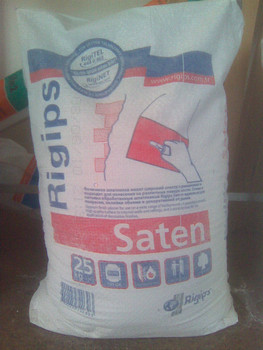 Шпаклевка финишная гипсовая Сатен - 25 кг мешок